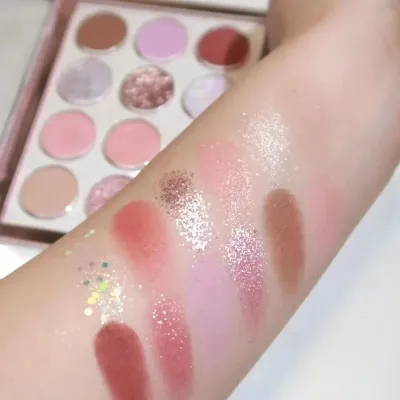 12 Colors Shimmer Matte Eyeshadow Palette